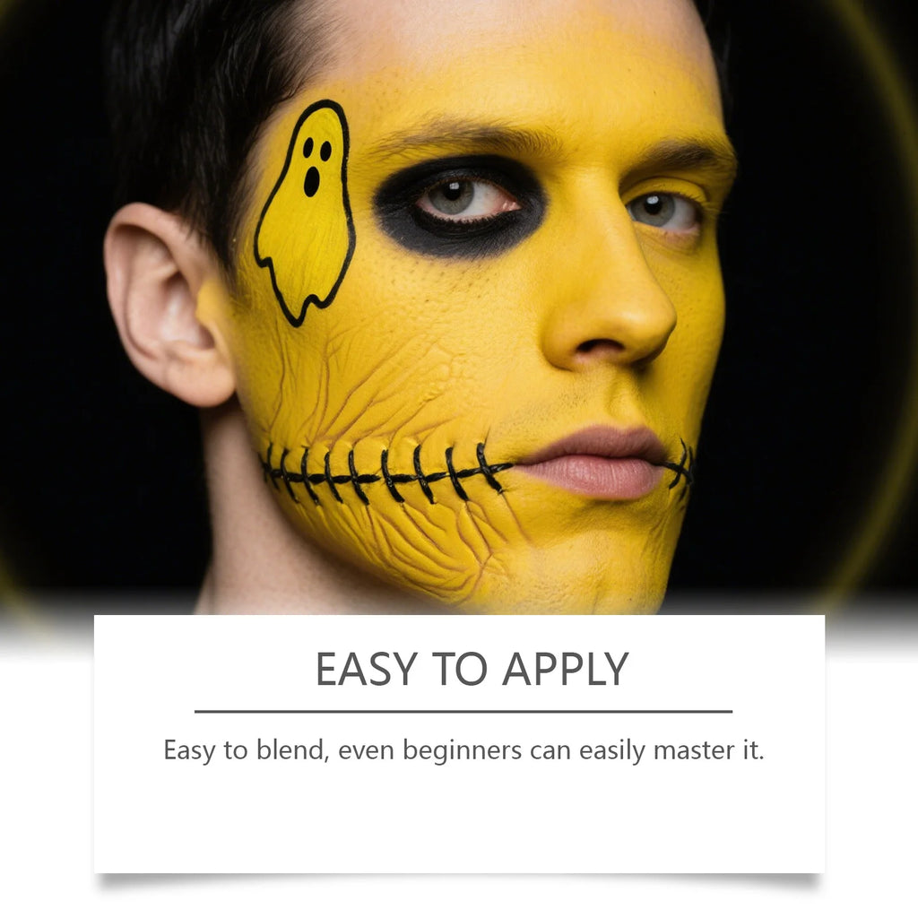 EELHOE Halloween Face & Body Paint Cream – Clown Cosplay