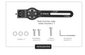 360° Rotating Bike Mount for GoPro, Insta360 & DJI Cameras