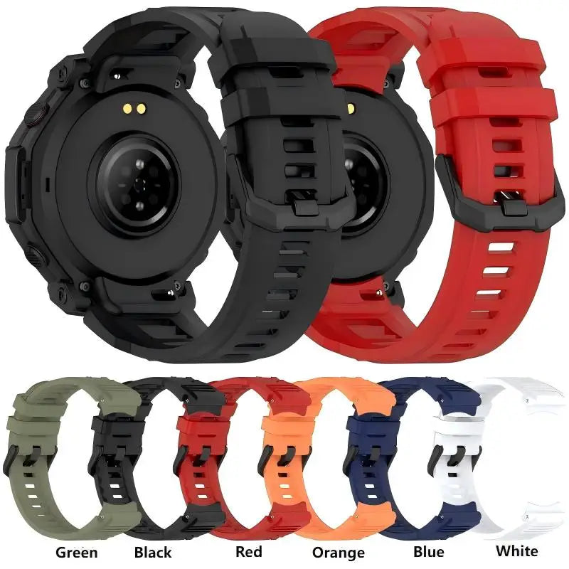 Silicone Sport Strap for Amazfit T-Rex 3 Pro Watchband Watch Strap Oasis Select