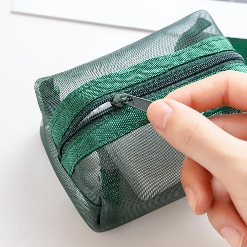 Multipurpose Mesh Storage Bag – Breathable Nylon Organizer Pouch