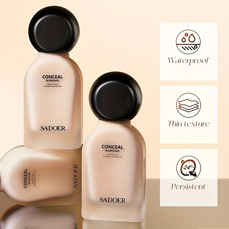 SADOER 50ml Lightweight Concealer Foundation – All Skin Types Concealer Foundation Oasis Select