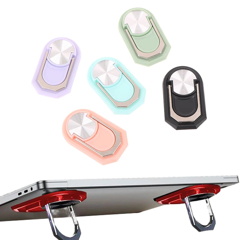 2PCS Invisible Mini Portable Cooling Stand Feet For Tablet Keyboard Zinc Alloy Foldable Laptop Non-slip Base Bracket Support Oasis Select