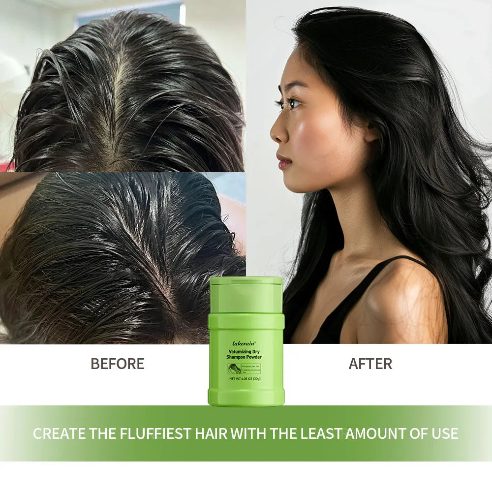 Dry Shampoo Powder Mattifying Root Fuller Looking Refreshing Hair Non-aerosol No White Cast Dry Shampoo Suitable for Women and M Oasis Select