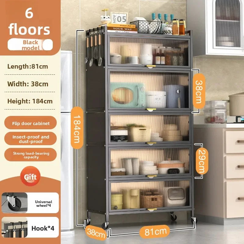 Shelves Floor-to-ceiling multi-layer household cupboards Storage cabinets Against the wall Side cabinets Storage cabinets Oasis Select