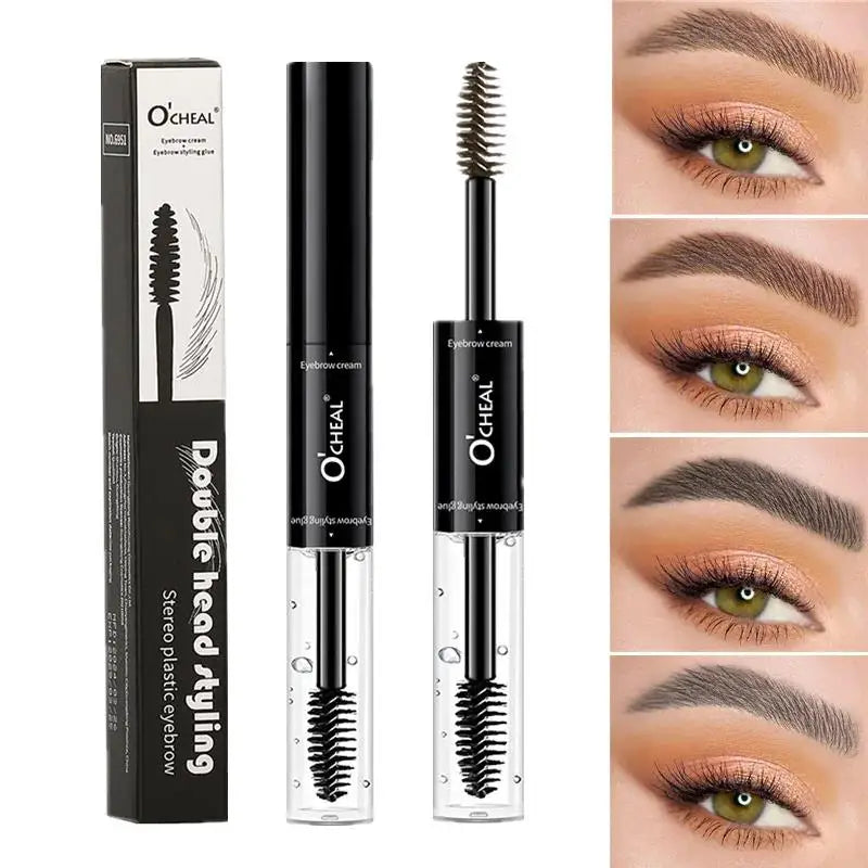 OCHEA Dual-Head Waterproof Eyebrow Tint Cream & Styling Wax