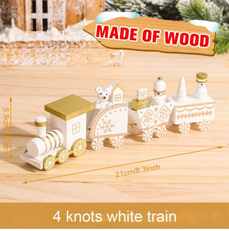 Christmas Decorations for Home Cristmas Ornament Christmas Train Merry Xmas Navidad Noel Gifts Happy New Year Oasis Select 1998W
