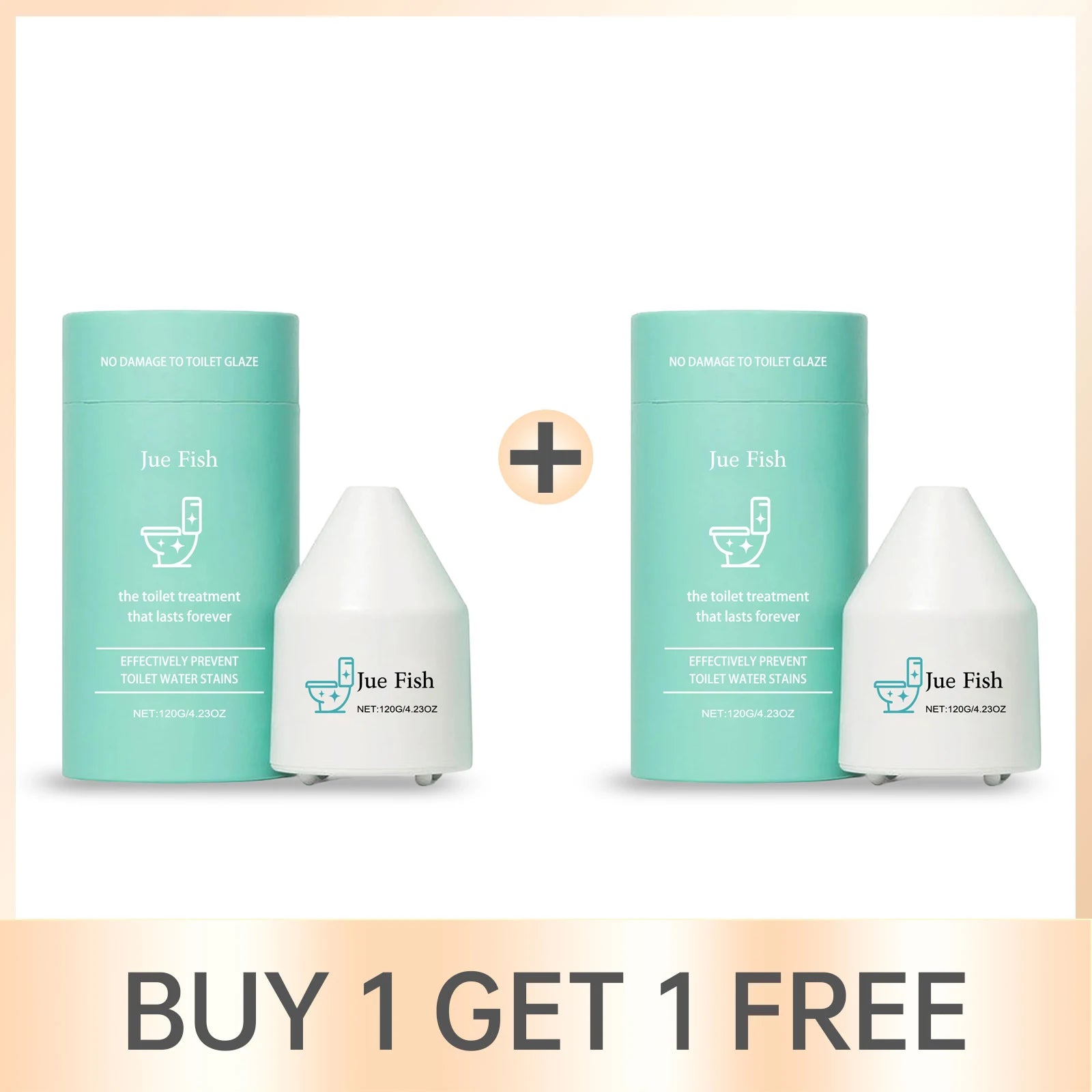 Jue Fish Automatic Toilet Bowl Cleaner – Tank Tabs 120g Toilet Tank Cleaner Oasis Select Buy 1 for 1 Free