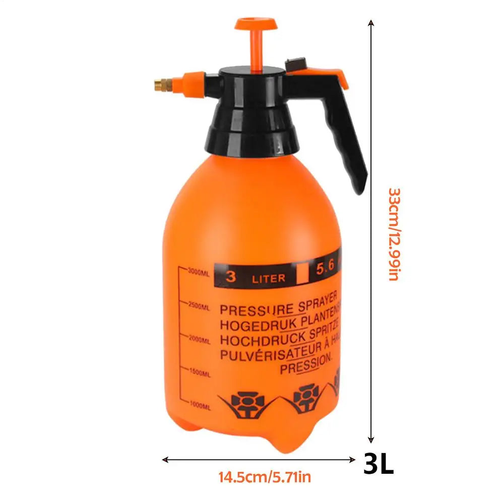 Water Sprayer 2/3L Hand Pressure Water Sprayer Adjustable Portable Garden Sprayer Bottle Plants Sprinkler Car Wash Spray Oasis Select 3L