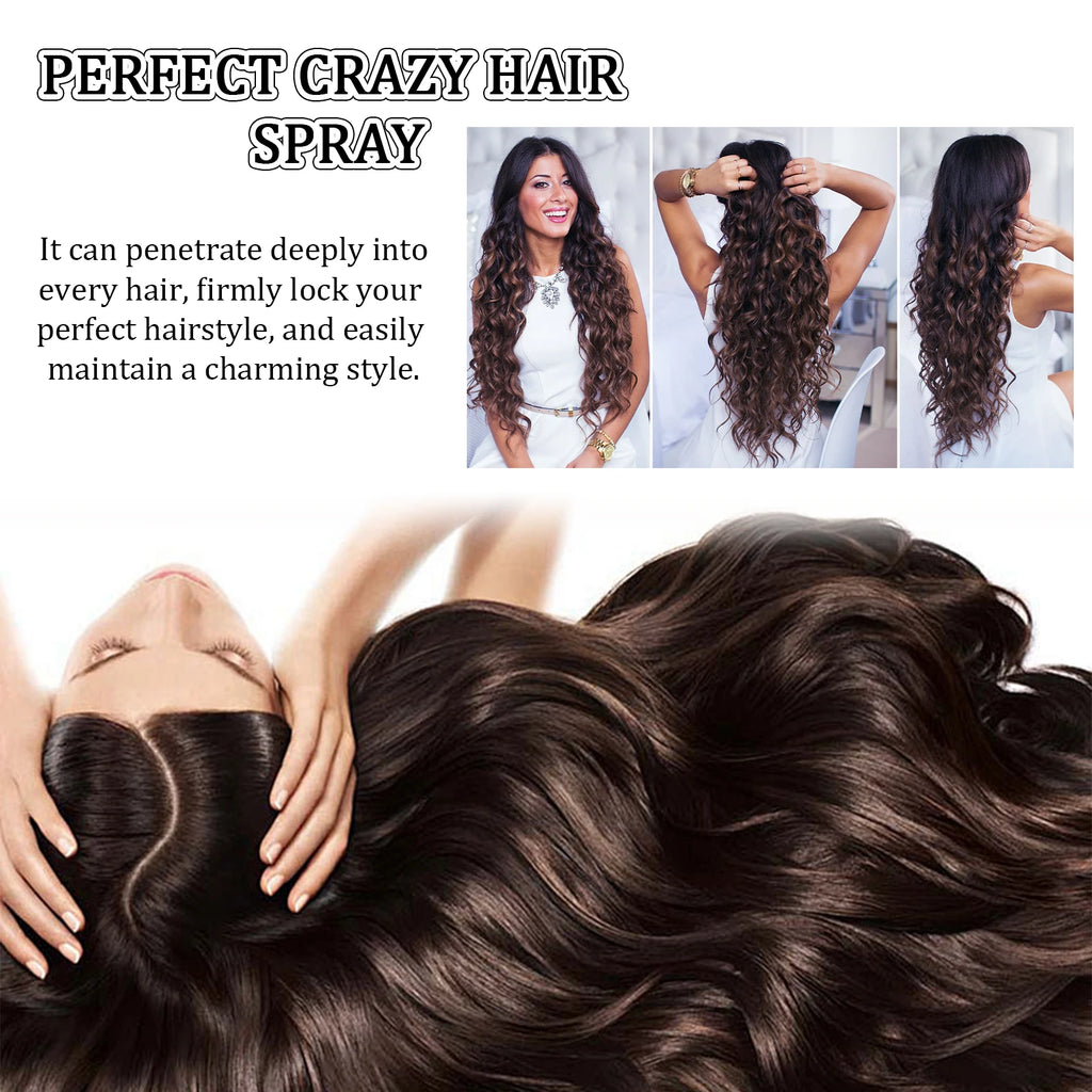 Eelhoe Hair Fluffy Styling Spray Hair Fluffy Lazy Degreasing Refreshing Durable Styling Deeply Nourish Hair Wash Free Spray Oasis Select