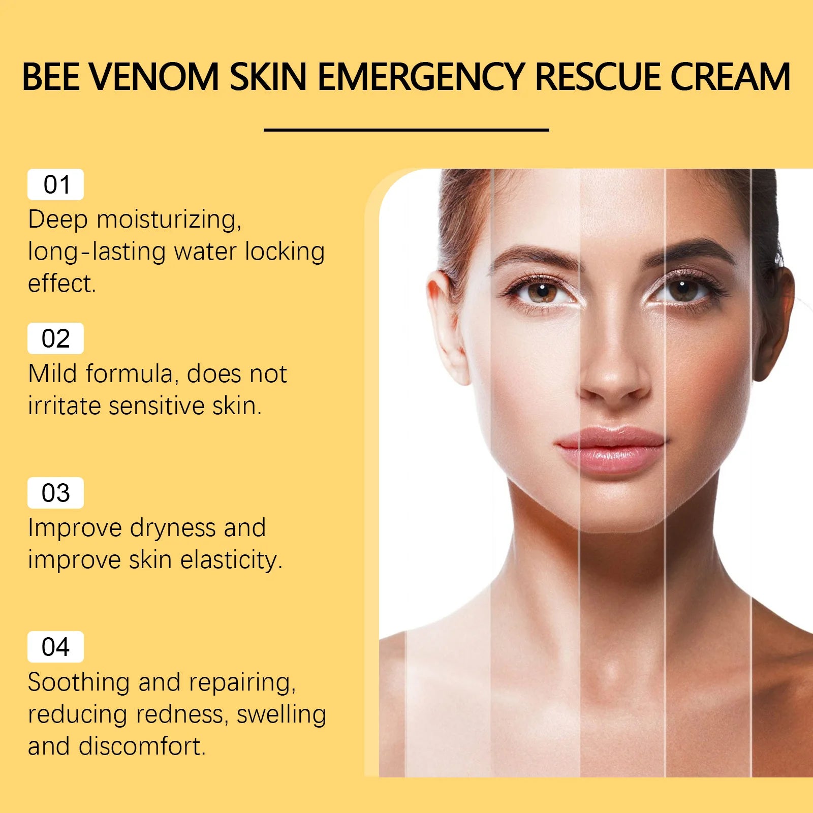 Hoygi Bee Venom Face Cream – Moisturizing & Skin Barrier