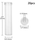 Floral Water Tubes with Picks – Clear Plastic 10/20/40 Pack