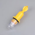 Fishing Light Underwater Net Beacon Buoy Signal Light Indicator Light Lures Fish Finder Lamp Flashing Double Flash Lamp Oasis Select Yellow