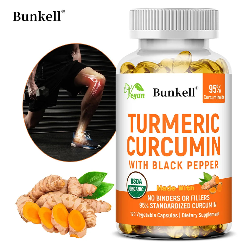 Turmeric Curcumin 95% Curcuminoids Black Pepper & Ginger Herbal Supplement Oasis Select