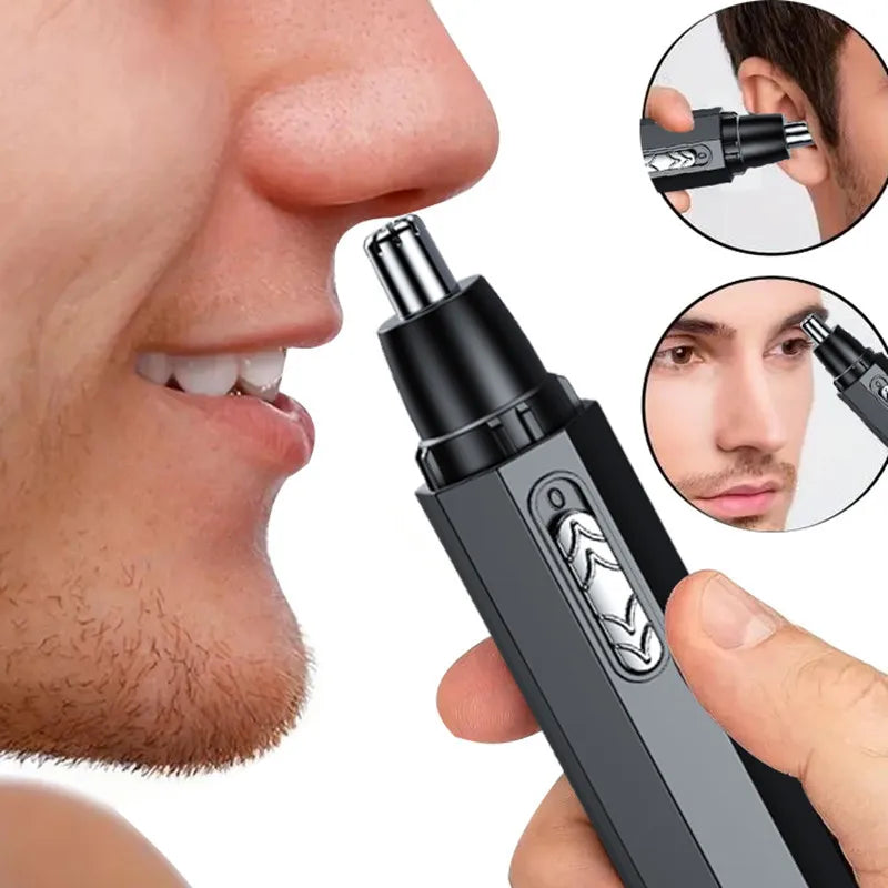 1 PCS Black Electric Nose Hair Trimmer Ear and Nose Hair Trimmer Professional Painless Nose Hair Trimmer For MenAnd Women Oasis Select 816 Charging model