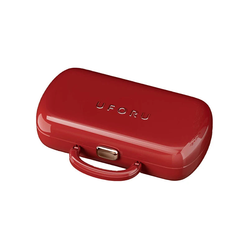 Multi-Functional Dustproof Storage Box Creative Sewing Box Portable Student Manual Sewing Including Needles And Threads Oasis Select Red