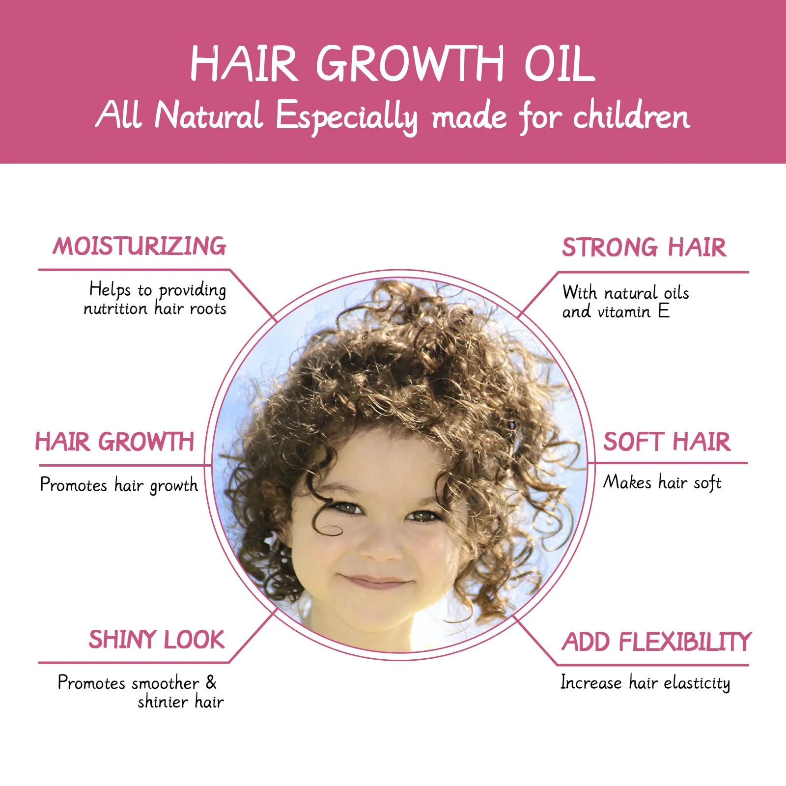 Wiieey Batana Hair Oil for Kids – Curl & Scalp Serum 60g