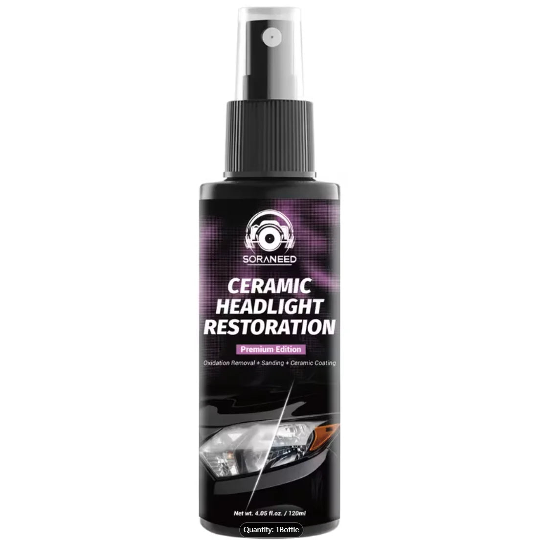Car Headlight Restoration Spray | Oxidation & Yellowing Removal Headlight Restoration Spray Oasis Select