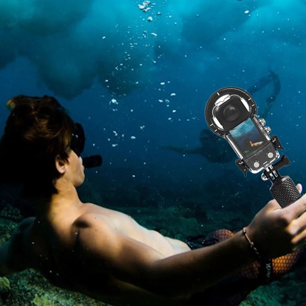 50M Waterproof Dive Case for Insta360 X5 X4 X3 Housing