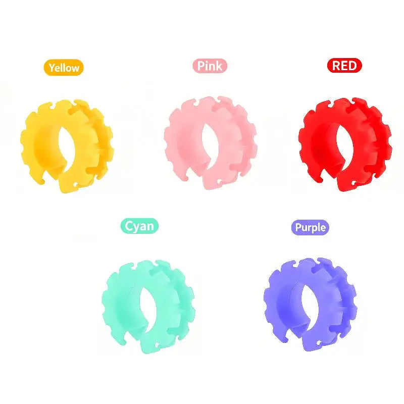 5Pcs Windproof Anti-slip Flower Clothes Pegs, Outdoor Balcony Laundry Drying Clips Oasis Select