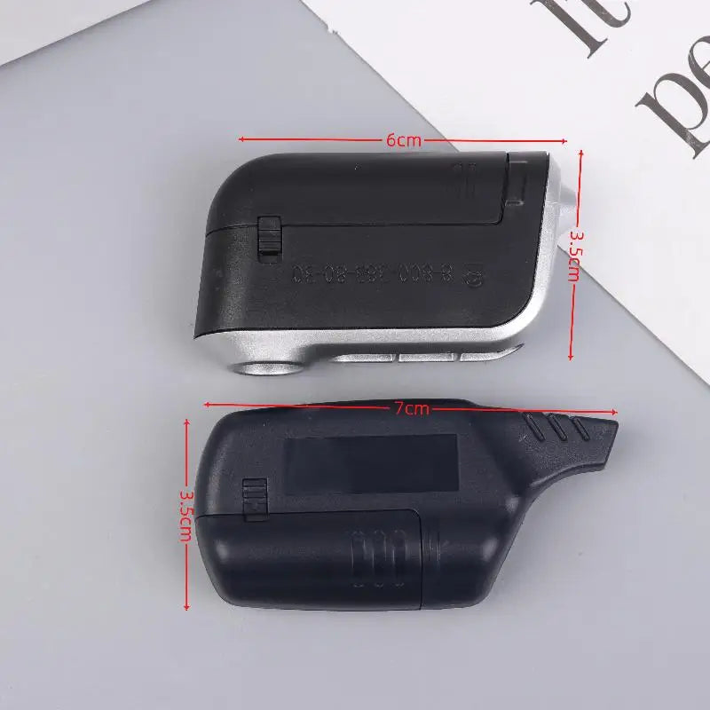 1 Set For Russian Starline A91 A61 B9 B6 Lcd Remote Control Two Way Car Alarm System Key Shell Body Cover Keychain Case Oasis Select