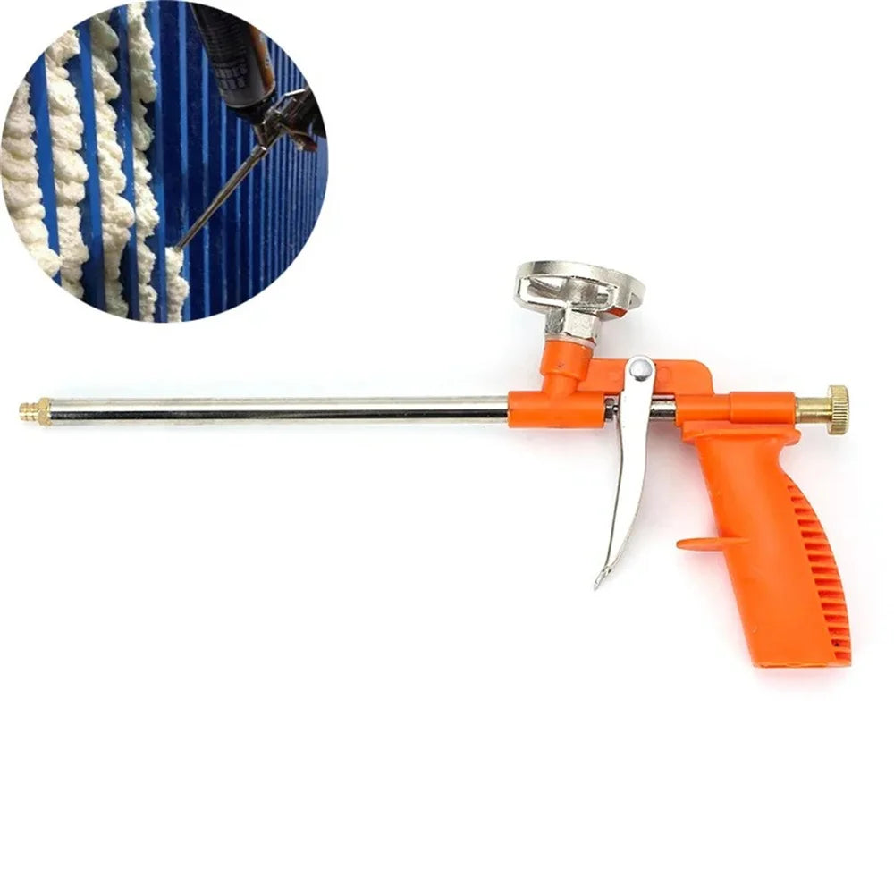 1pc Polyurethane Foam Agent Perfluorocarbon Foam Gun Manual Tool For House Renovat Expansion Foam Spray Gun Free Cleaning Oasis Select