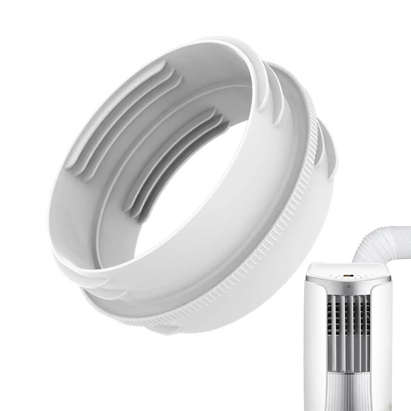 Air Conditioner Hose Adapter Portable AC Coupler Universal Hose Reducer Split Vent Conditioning Drain Screen Exhaust Connector