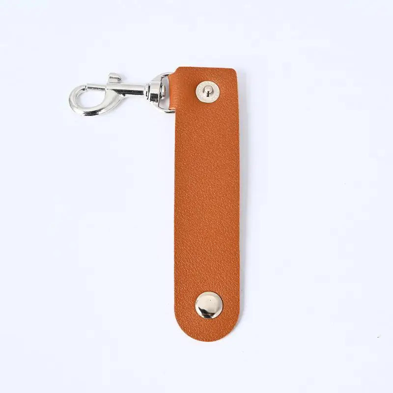 PU Leather Hat Clip with 360° Swivel Hook | Bag Hanger