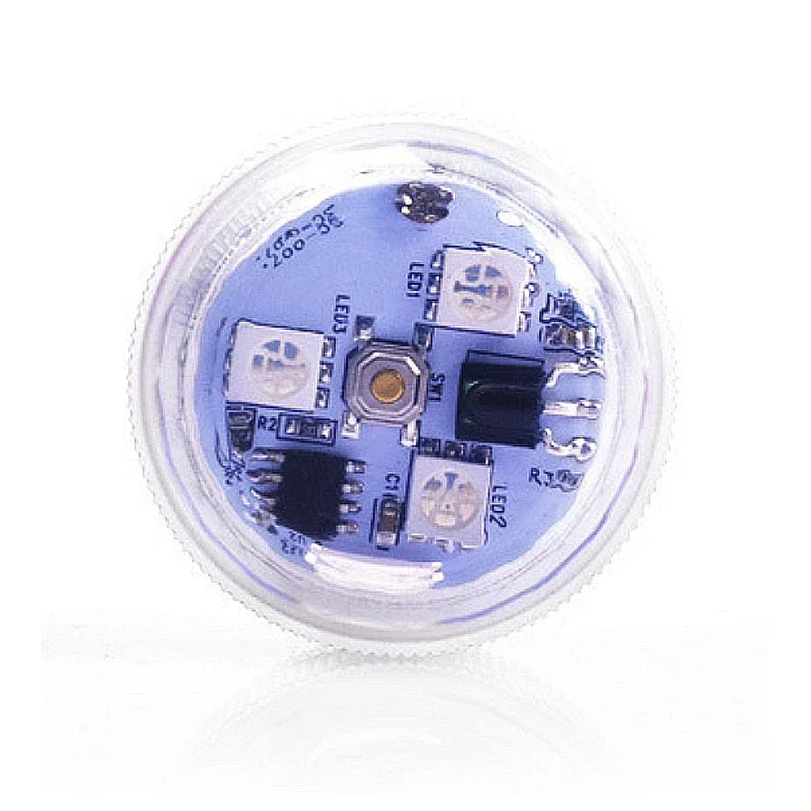 Submersible LED Lights with Remote Control RGB Changing Underwater Light Small Led Candle Light for Pool Party Wedding Decor Oasis Select 1 Lamp