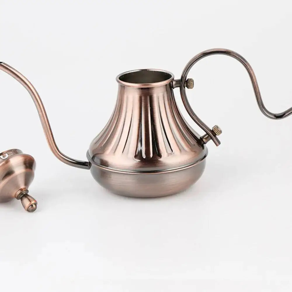 Stainless Steel Gongtong Kettle Pour Over Coffee Kettle Fine Mouth Filter Kettle Fine Mouth Pour Over Kettle Oasis Select