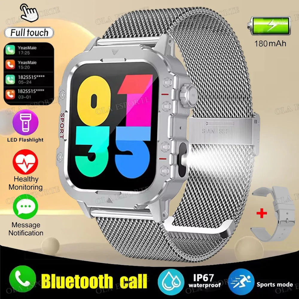 Ola Esporte HW12 Men's Sport Smartwatch – 2.01" BT Calling