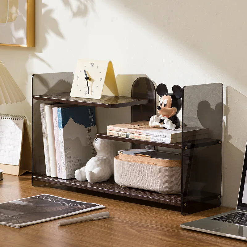 Desktop Shelf Cup Holder Table Bookshelf Home Student Learning Desk Multi-layer Storage Shelf Display Shelf Oasis Select