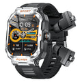 2-in-1 Smartwatch & Headphones 2.01" HD NFC Bluetooth 5.2
