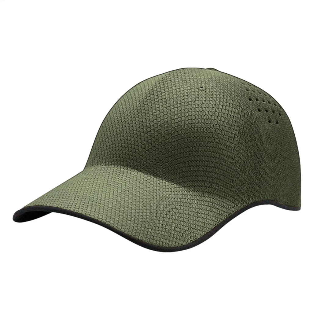 Seamless Baseball Cap Quick Drying Sports Hat Breathable Packable Sports Hat Polyester Breathable Outdoor Hat Visor Cap Oasis Select