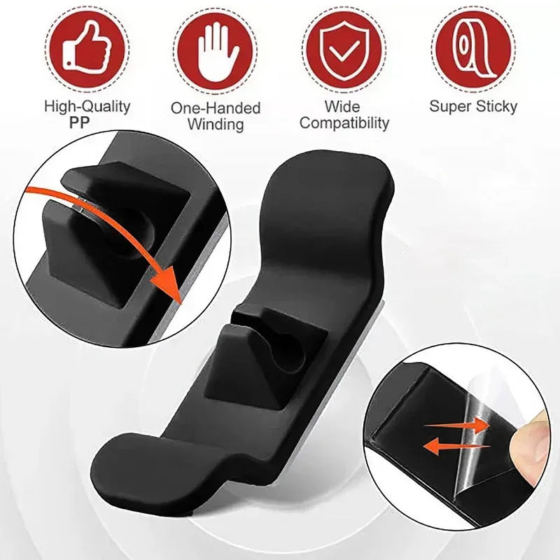 1/2/3/5/6pcs Cord Organizer Cable Wrap Holder For Kitchen Appliances Mixers Blenders Coffee Makers Pressure Cookers Air Fryers Oasis Select