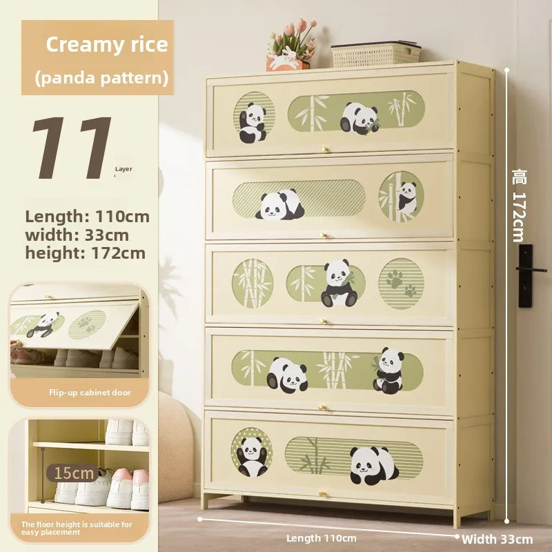 Shoe cabinet Household door Entry door Aisle locker Integrated storage against the wall Multi-layer porch cabinet Oasis Select Eleven floors 110