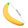 Giant Banana Squishy Toy Fake Banana Squeeze Toy Squishy Stress Relief Fidget Toy Slow Rising Desk Accessory for Adults Gifts Oasis Select yellow One Size