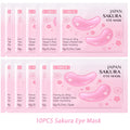 LAIKOU Japan Sakura Eye Mask Firming Hydrating Under Eye Patches Anti Dark Circles Puffy Eyes Oasis Select 10 PCS