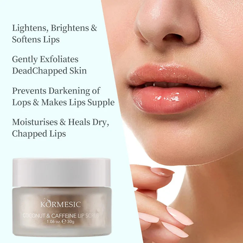 Moisturizing Lip Scrub – Brightens, Softens & Exfoliates Lip Scrub Oasis Select