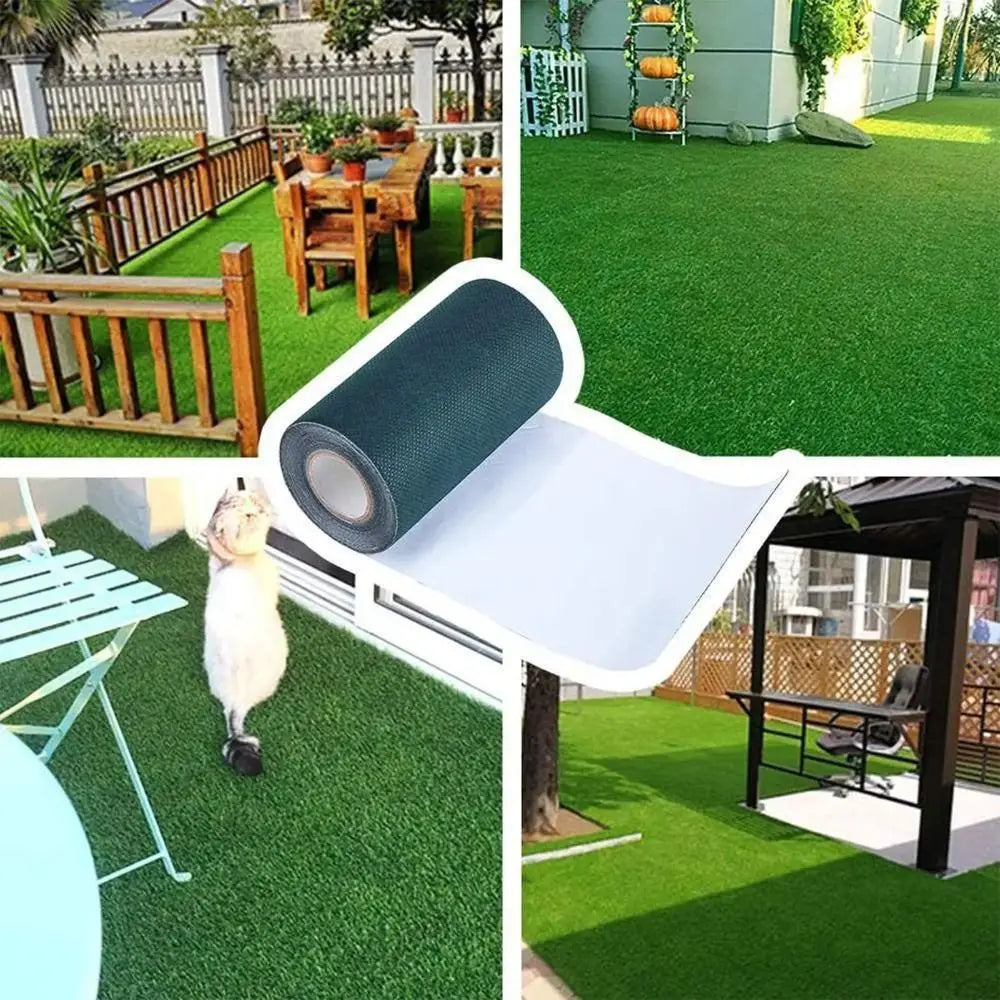 Ultra-strong Adhesive Artificial Grass Tape Durable 3-5 Year Outdoor Lifespan Synthetic Lawn Carpet Tape Waterproof Single-sided Oasis Select