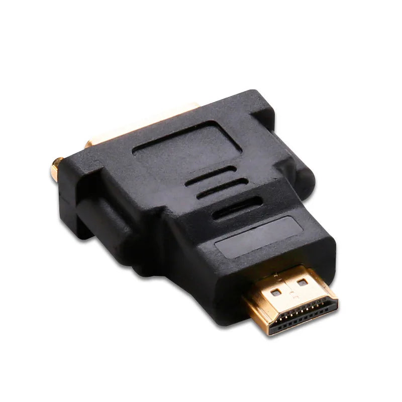 DVI to HDMI-compatible Adapter Converter HDMI Male to DVI 24+5 Female Converter Adapter 1080P For HDTV Projector Monitors Oasis Select