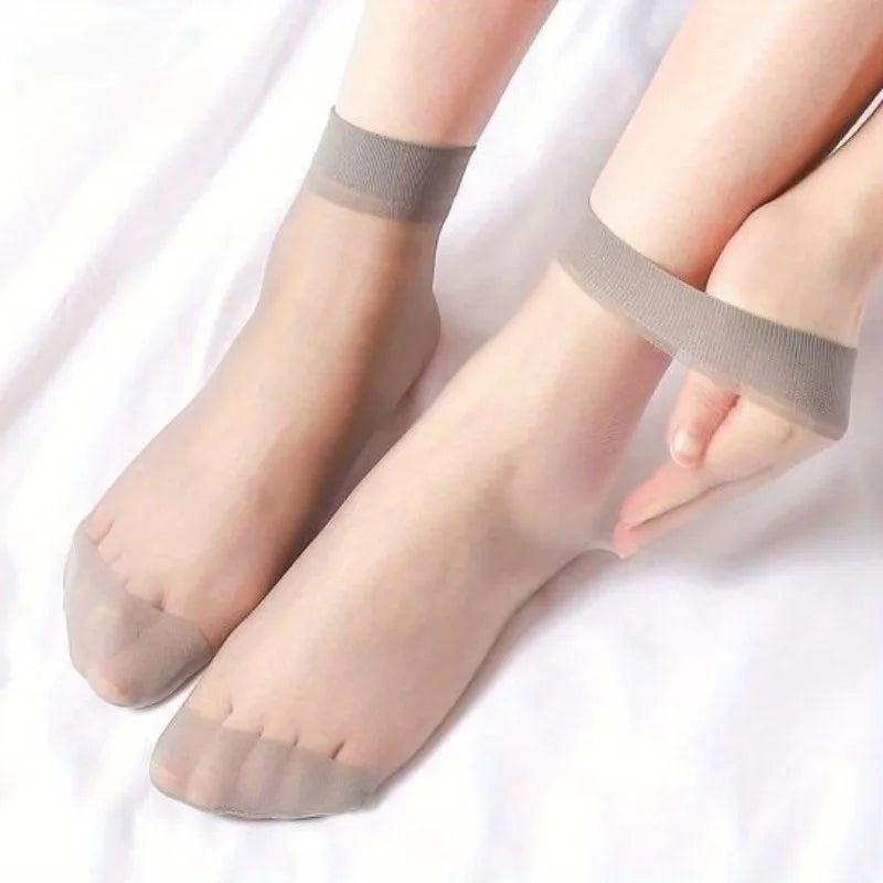 10-100Pairs Ankle Socks for Women Ultra Thin Invisible No Show Socks Summer Spring Comfort and Breathable Daily Wear Oasis Select