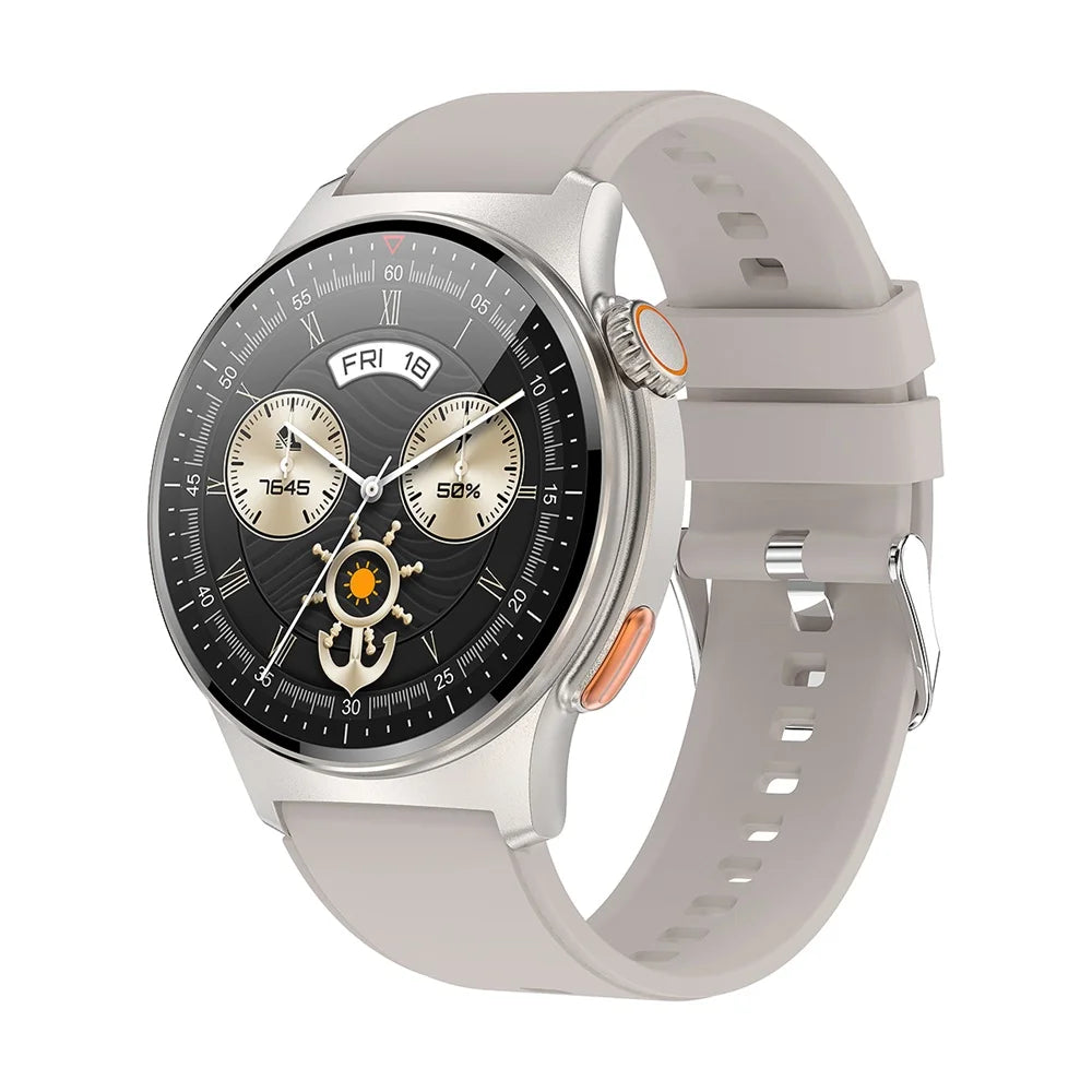 New Smartwatch Men Women 1.39" Blue Tooth Call Sports Tracker Smart Watch GPS Heart Rate Game Waterproof NFC Voice Assistant Oasis Select GDGRS