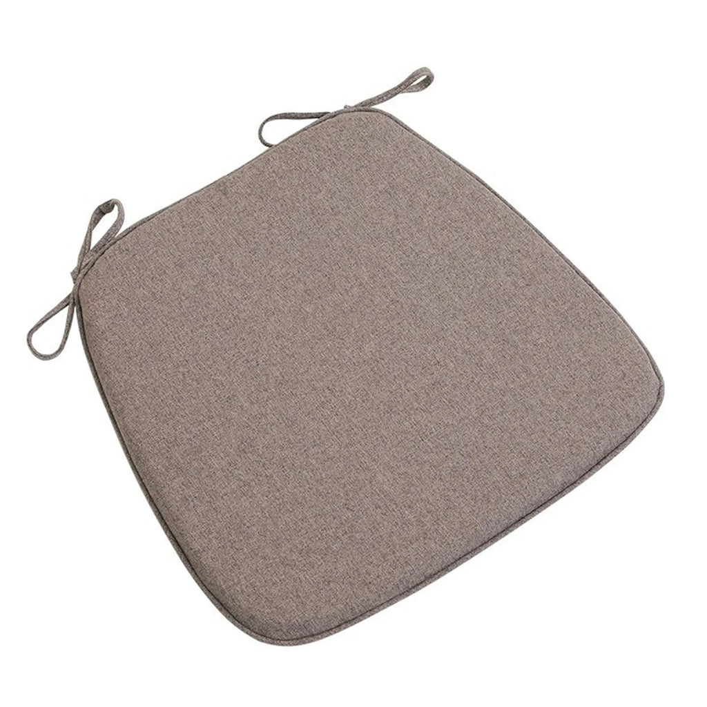 Chair Pads Non-Slip Seat Cushions Soft Chair Pad with Ties Horseshoe Seat Cushion For Dining Room/Office/Hotel/Garden Chairs Oasis Select Light Brown