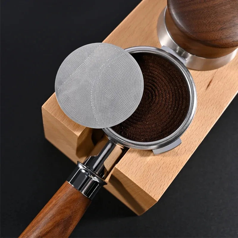 Stainless Steel Secondary Water Distribution Network Italian Coffee Machine Handle Powder Bowl Sintered Plate Filter Plate Oasis Select