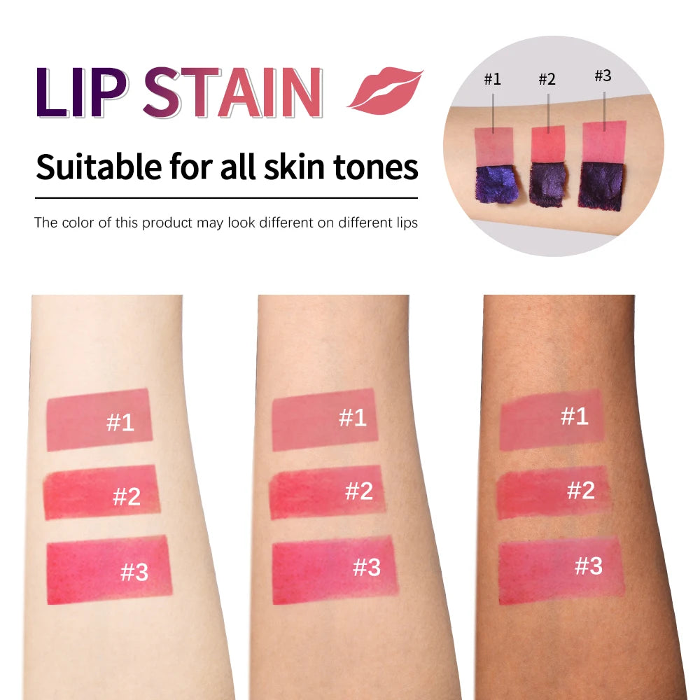 Peel Off Lip Stain Reveal Long Lasting Waterproof Pink Lip Tint Transfer Proof Non-stick Cup Natural Lip Stain Women's Cosmetics Oasis Select