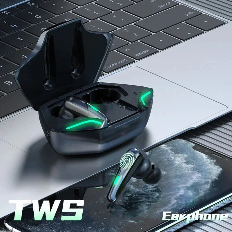 Bluetooth Headphones Gaming Wireless Bluetooth Headset Earphone Bluetooth Earbuds HIFI With Mic Charging Box Game Headset Oasis Select