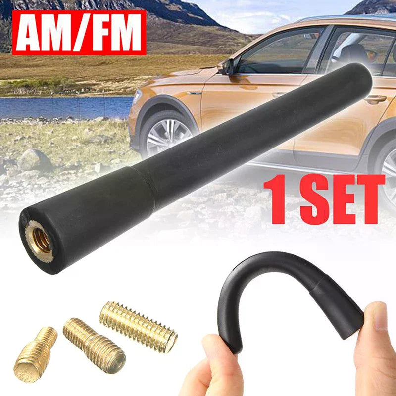 Wholesale New Universal Car Antenna, Small Short Car Aerial, Mini Car Radio Accessories, FM/AM Pure Copper Antenna Radio Oasis Select