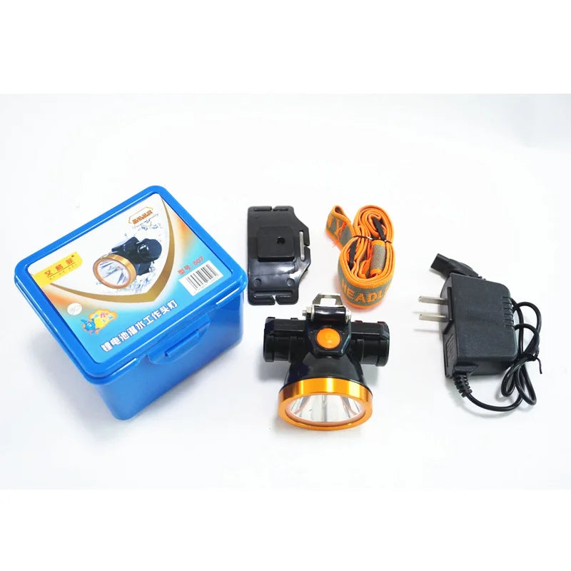 SHINEKNOT IP65 Waterproof LED Headlamp | 18650 Mining Light