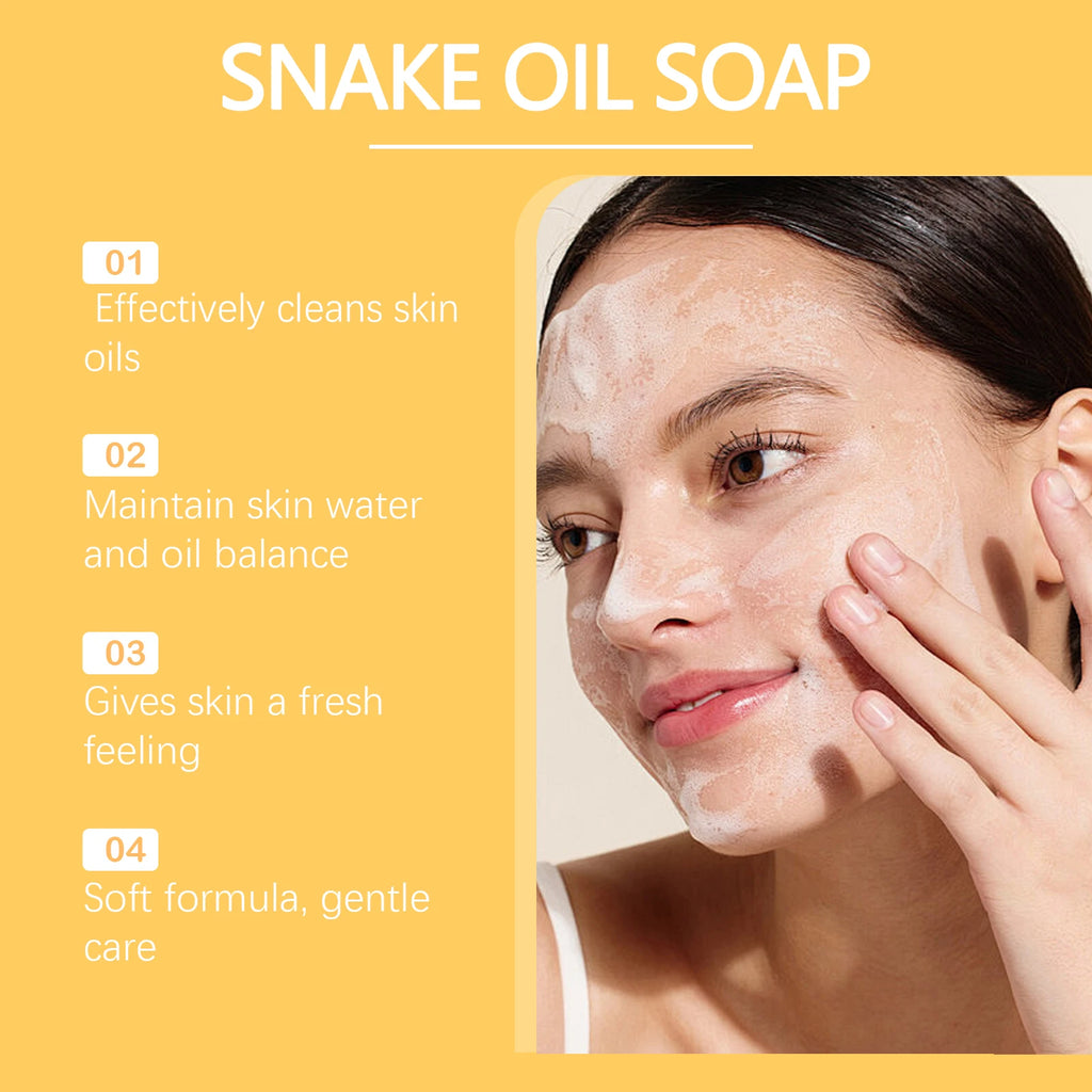 Hoygi Snake Oil Cleansing Soap – Oil Control Face Bar