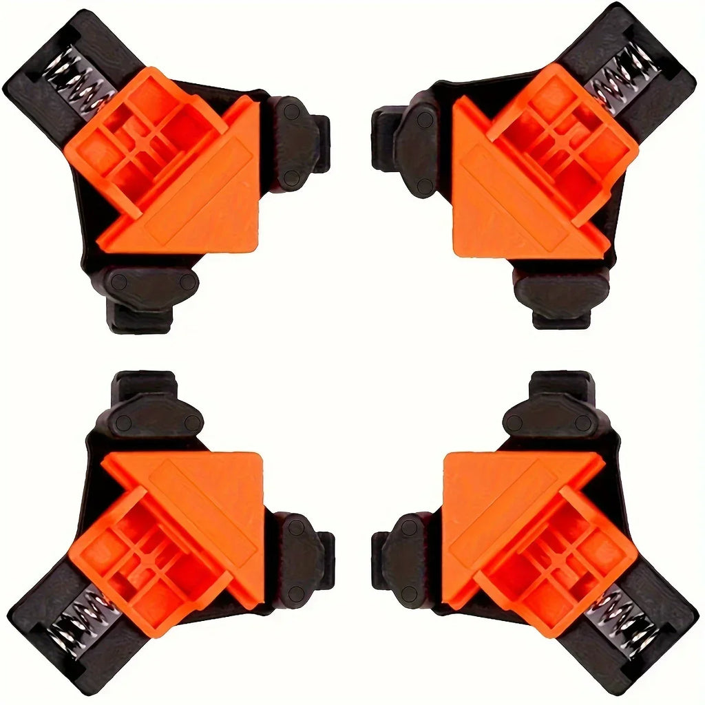 2pcs 90 Degree Corner Clamps For Woodworking, Fast Adjustable Quick Spring Loaded Woodworking Clamps,Cabinets,Photo Framing Oasis Select